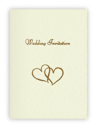 Hearts Wedding Card