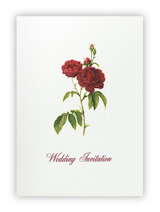 Redoute Wedding Card