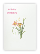 Redoute Wedding Card