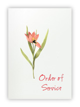 Redoute Wedding Card